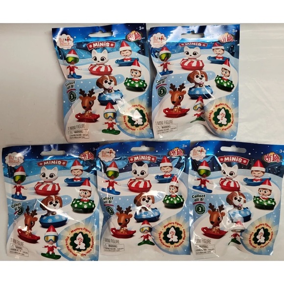Elf On The Shelf Mini Elf Pets Series 3 Blind Bag Packs -Lot Of 10 Sealed Figure - Picture 3 of 6